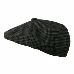 Jeanne Simmons Men's Wool Snap Front Apple Newsboy Hat 16 Jeanne Simmons Men's Wool Snap Front Apple Newsboy Hat -Adams Shop mw001aq 5