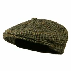 Jeanne Simmons Men's Wool Snap Front Apple Newsboy Hat 17 Jeanne Simmons Men's Wool Snap Front Apple Newsboy Hat -Adams Shop mw002aq 1