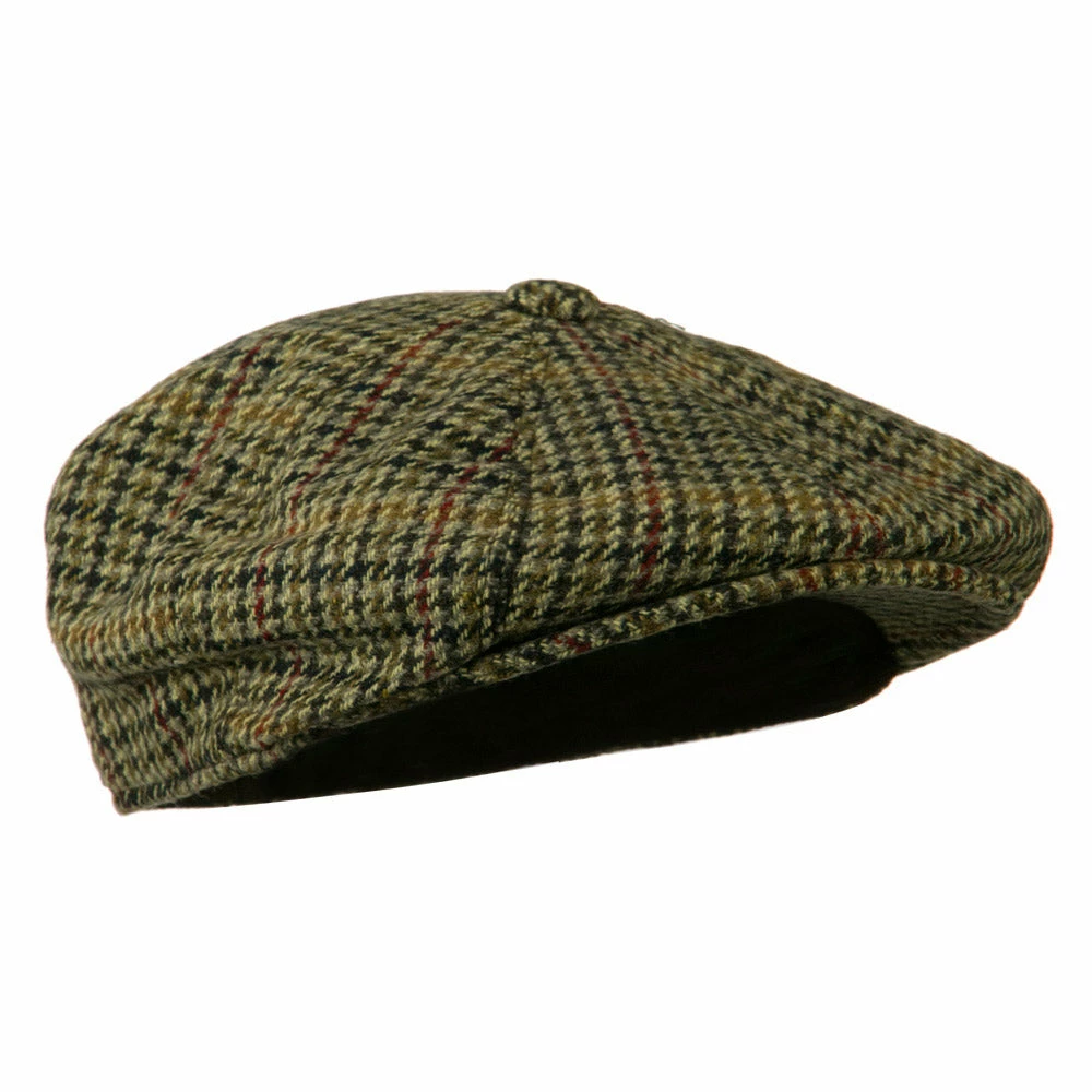 Jeanne Simmons Men's Wool Snap Front Apple Newsboy Hat 9 Jeanne Simmons Men's Wool Snap Front Apple Newsboy Hat - Image 7