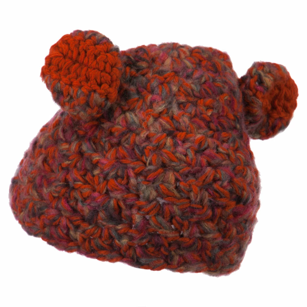 Jeanne Simmons Girl's Acrylic Mix Yarn Rabbit Ears Hat 5 Jeanne Simmons Girl's Acrylic Mix Yarn Rabbit Ears Hat - Image 3