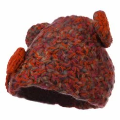 Jeanne Simmons Girl's Acrylic Mix Yarn Rabbit Ears Hat 15 Jeanne Simmons Girl's Acrylic Mix Yarn Rabbit Ears Hat -Adams Shop my001ms orange 4