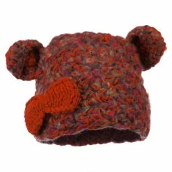 Jeanne Simmons Girl's Acrylic Mix Yarn Rabbit Ears Hat 16 Jeanne Simmons Girl's Acrylic Mix Yarn Rabbit Ears Hat -Adams Shop my001ms orange 5