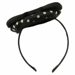 Magid Satin Bow Designed Crown Headband Fascinator