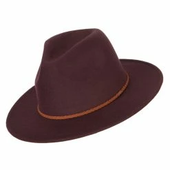 Jeanne Simmons Unisex Braid Leatherette Band Trim Large Brim Polyester Fedora Hat 41 Jeanne Simmons Unisex Braid Leatherette Band Trim Large Brim Polyester Fedora Hat -Adams Shop nb003cf chocolate 5