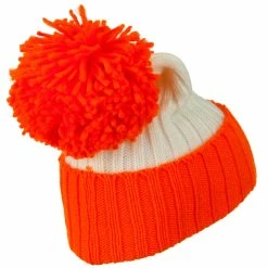 G And S Neon Knit Hat With Pom Pom -Adams Shop nk001bf 3