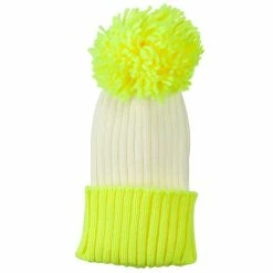 G And S Neon Knit Hat With Pom Pom -Adams Shop nk002bf 5
