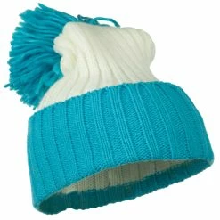 G And S Neon Knit Hat With Pom Pom -Adams Shop nk003bf 4