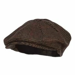 Jeanne Simmons Men's Wool Blend 8 Panel Newsboy Hat