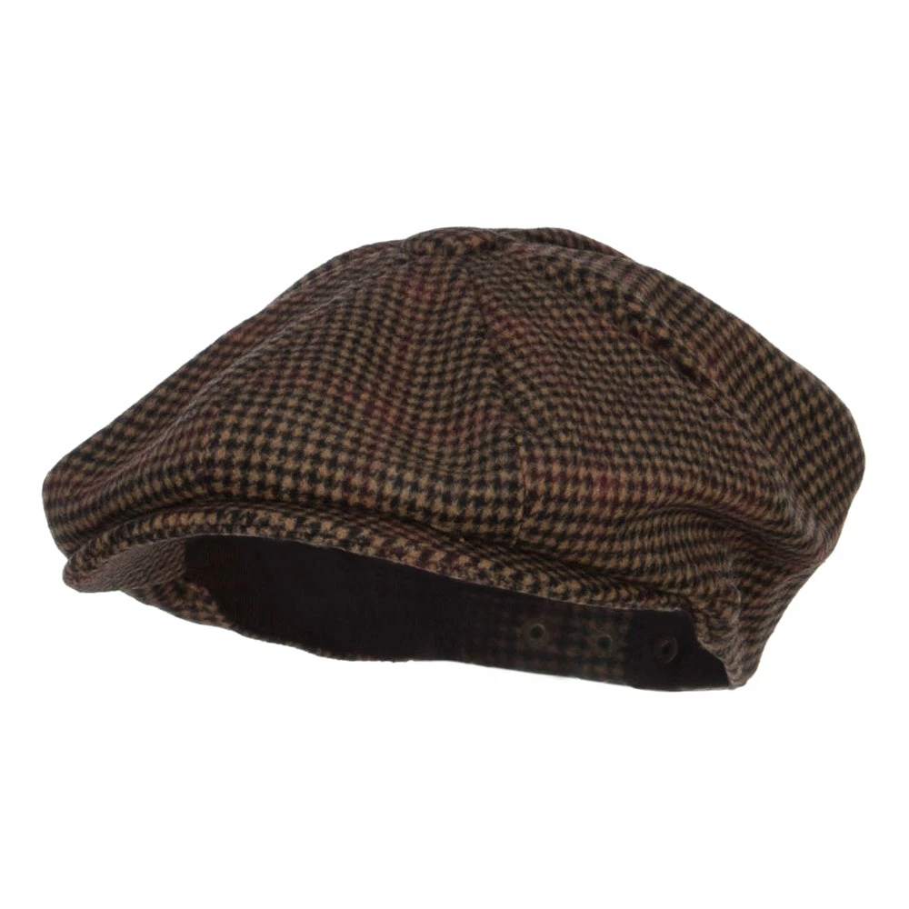 Jeanne Simmons Men's Wool Blend 8 Panel Newsboy Hat 3 Jeanne Simmons Men's Wool Blend 8 Panel Newsboy Hat