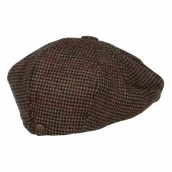 Jeanne Simmons Men's Wool Blend 8 Panel Newsboy Hat 19 Jeanne Simmons Men's Wool Blend 8 Panel Newsboy Hat -Adams Shop nl001aq brown 3