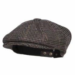 Jeanne Simmons Men's Wool Blend 8 Panel Newsboy Hat 22 Jeanne Simmons Men's Wool Blend 8 Panel Newsboy Hat -Adams Shop nl002aq grey 1