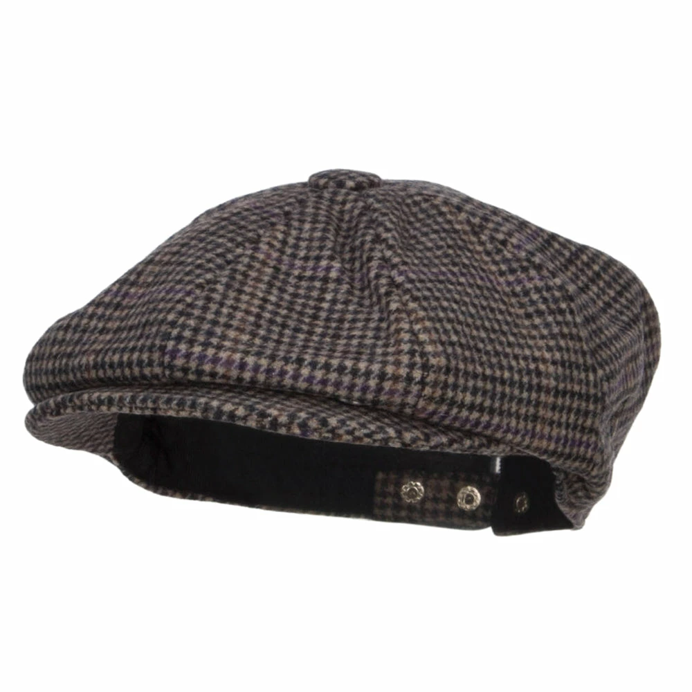 Jeanne Simmons Men's Wool Blend 8 Panel Newsboy Hat 8 Jeanne Simmons Men's Wool Blend 8 Panel Newsboy Hat - Image 6