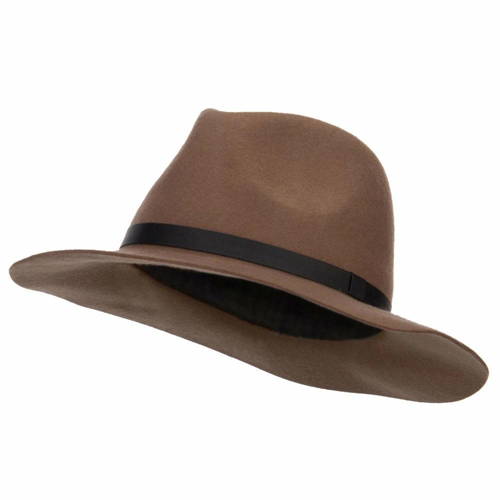 Jeanne Simmons Women's Leather Band Wool Fedora 18 Jeanne Simmons Women's Leather Band Wool Fedora - Image 16
