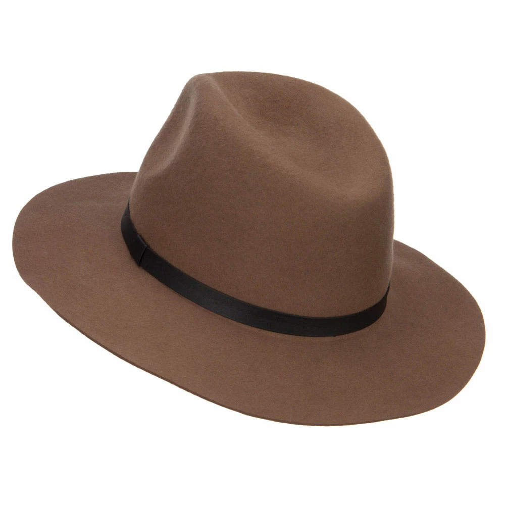 Jeanne Simmons Women's Leather Band Wool Fedora 19 Jeanne Simmons Women's Leather Band Wool Fedora - Image 17
