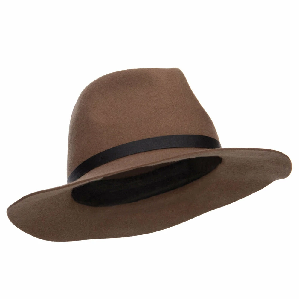 Jeanne Simmons Women's Leather Band Wool Fedora 21 Jeanne Simmons Women's Leather Band Wool Fedora - Image 19