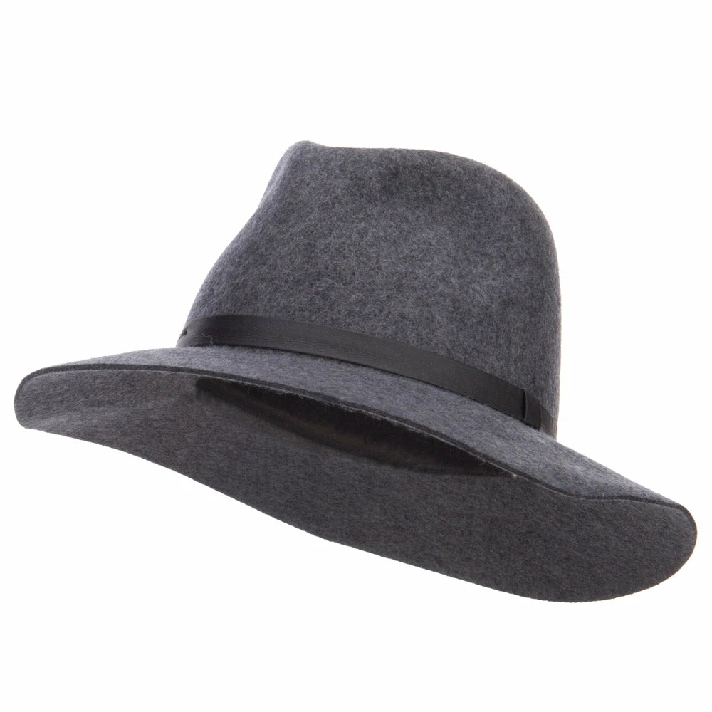 Jeanne Simmons Women's Leather Band Wool Fedora 23 Jeanne Simmons Women's Leather Band Wool Fedora - Image 21