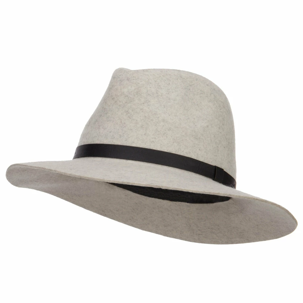 Jeanne Simmons Women's Leather Band Wool Fedora 13 Jeanne Simmons Women's Leather Band Wool Fedora - Image 11