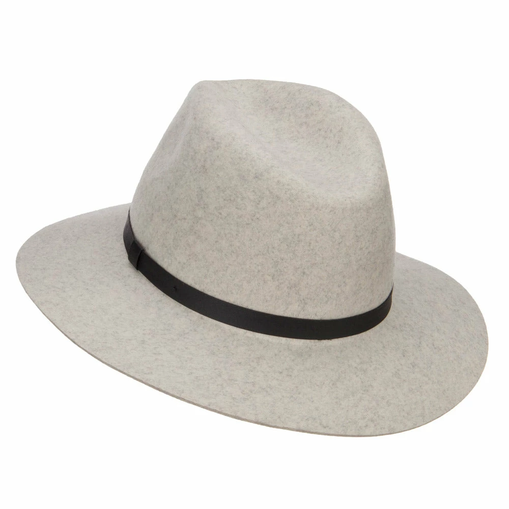 Jeanne Simmons Women's Leather Band Wool Fedora 14 Jeanne Simmons Women's Leather Band Wool Fedora - Image 12
