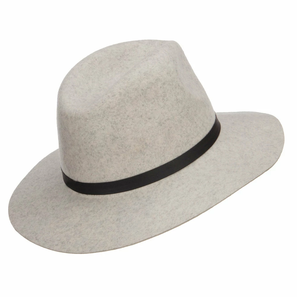 Jeanne Simmons Women's Leather Band Wool Fedora 15 Jeanne Simmons Women's Leather Band Wool Fedora - Image 13