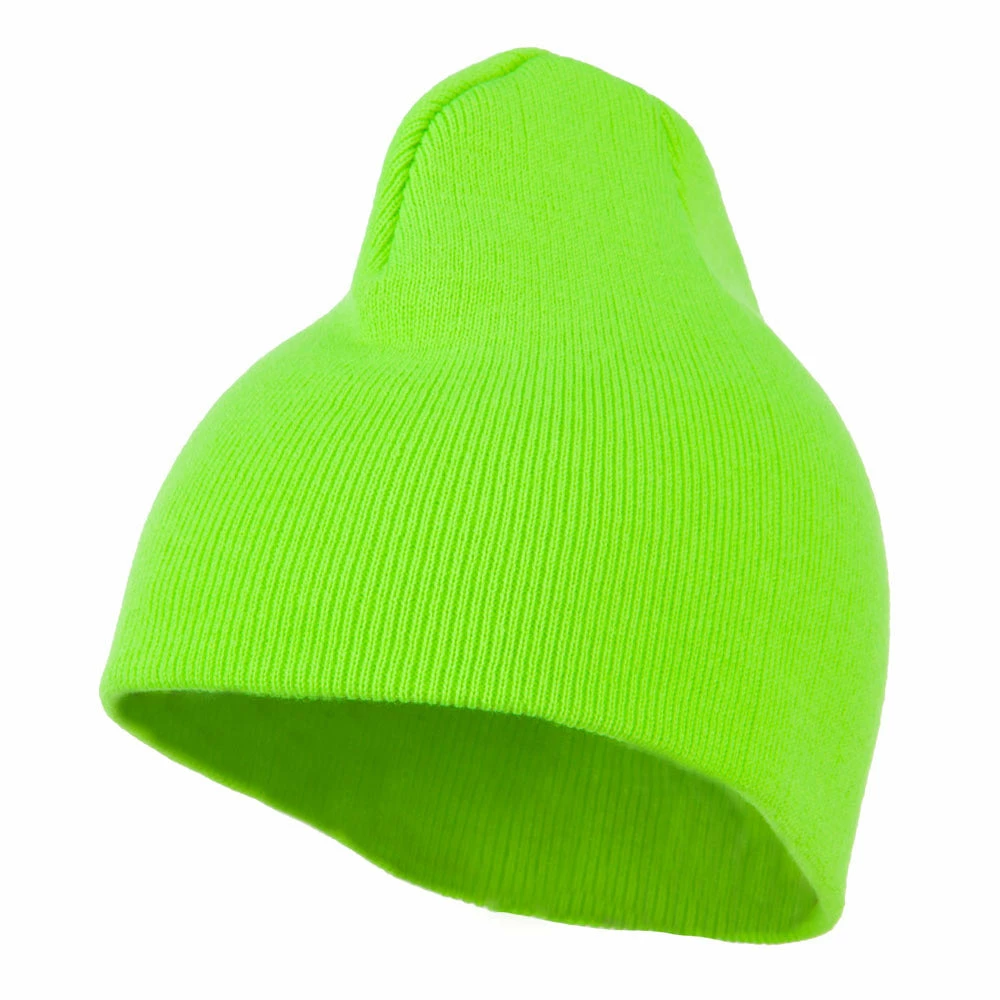 Neon Acrylic MG Short Beanie 3 Neon Acrylic MG Short Beanie