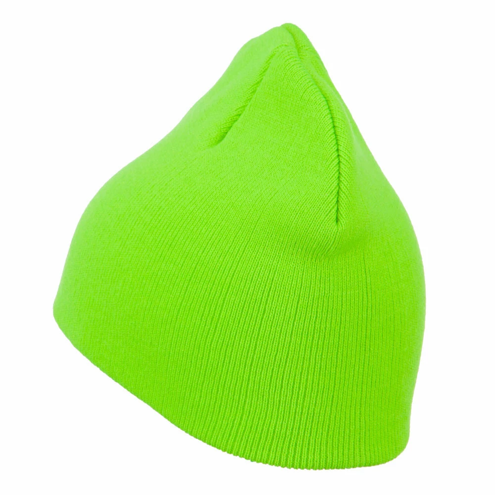Neon Acrylic MG Short Beanie 4 Neon Acrylic MG Short Beanie - Image 2