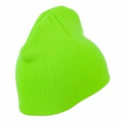 Neon Acrylic MG Short Beanie 24 Neon Acrylic MG Short Beanie -Adams Shop nm001ps green 3
