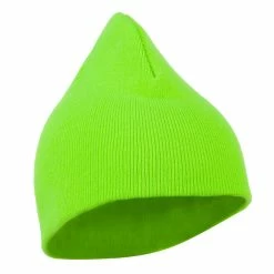Neon Acrylic MG Short Beanie 25 Neon Acrylic MG Short Beanie -Adams Shop nm001ps green 4