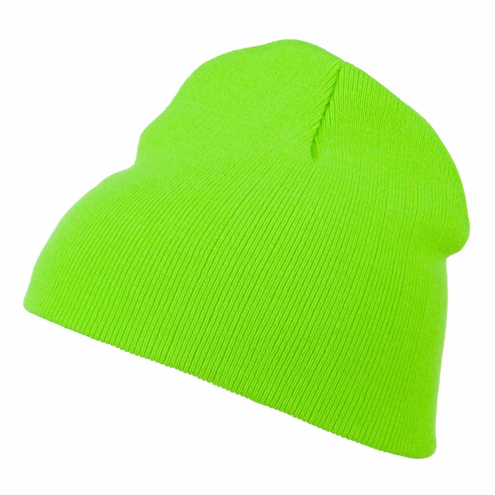Neon Acrylic MG Short Beanie 7 Neon Acrylic MG Short Beanie - Image 5
