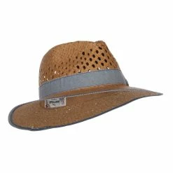 Hatiya Denim Band Straw Panama Hat 20 Hatiya Denim Band Straw Panama Hat -Adams Shop nm002pe natural 4