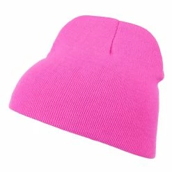 Neon Acrylic MG Short Beanie 36 Neon Acrylic MG Short Beanie -Adams Shop nm003ps pink 5