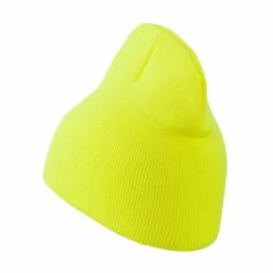 Decky Neon Acrylic Short Beanie 38 Decky Neon Acrylic Short Beanie -Adams Shop nn004ps yellow 2