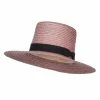 Jeanne Simmons Women's Straw Braid Top Sun Hat 2 Jeanne Simmons Women's Straw Braid Top Sun Hat -Adams Shop np003fw lavender 1