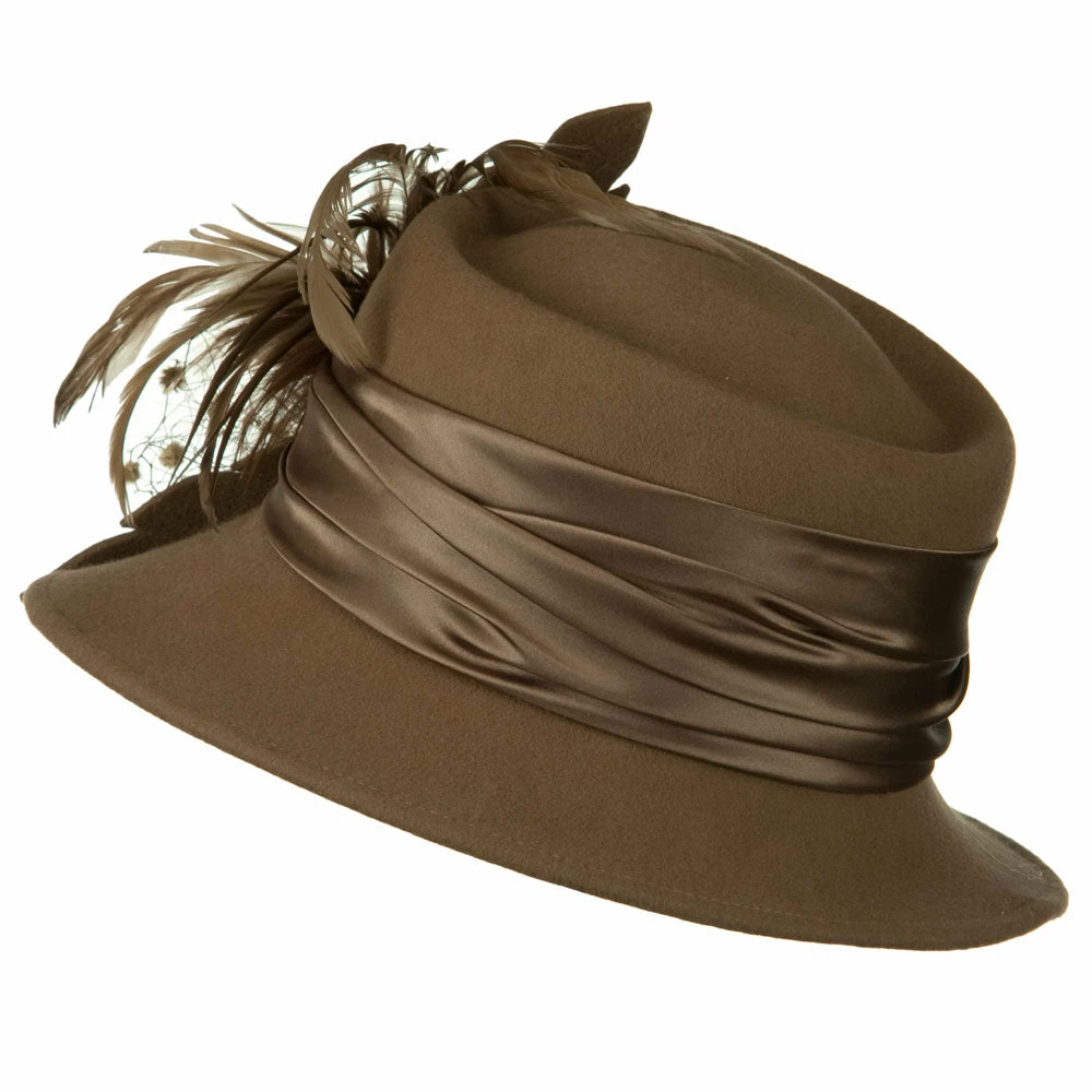 Something Special Wool Felt Hat With Net Ribbon 17 Something Special Wool Felt Hat With Net Ribbon - Image 15