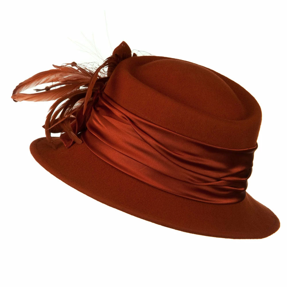 Something Special Wool Felt Hat With Net Ribbon 20 Something Special Wool Felt Hat With Net Ribbon - Image 18