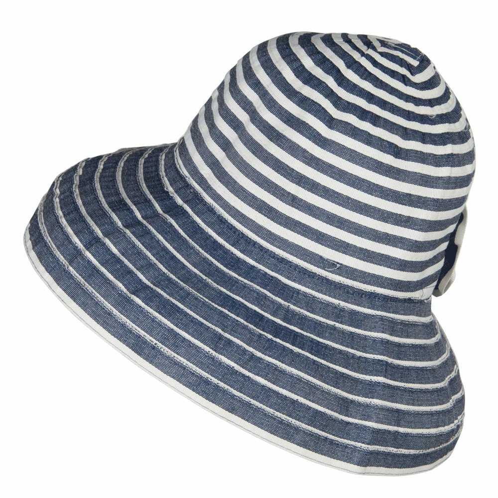 Jeanne Simmons Crushable Lady's Rose Accent Bucket Hat 4 Jeanne Simmons Crushable Lady's Rose Accent Bucket Hat - Image 2