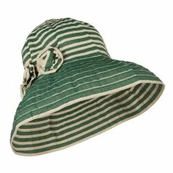 Jeanne Simmons Crushable Lady's Rose Accent Bucket Hat 25 Jeanne Simmons Crushable Lady's Rose Accent Bucket Hat -Adams Shop oe002cr green cream 4