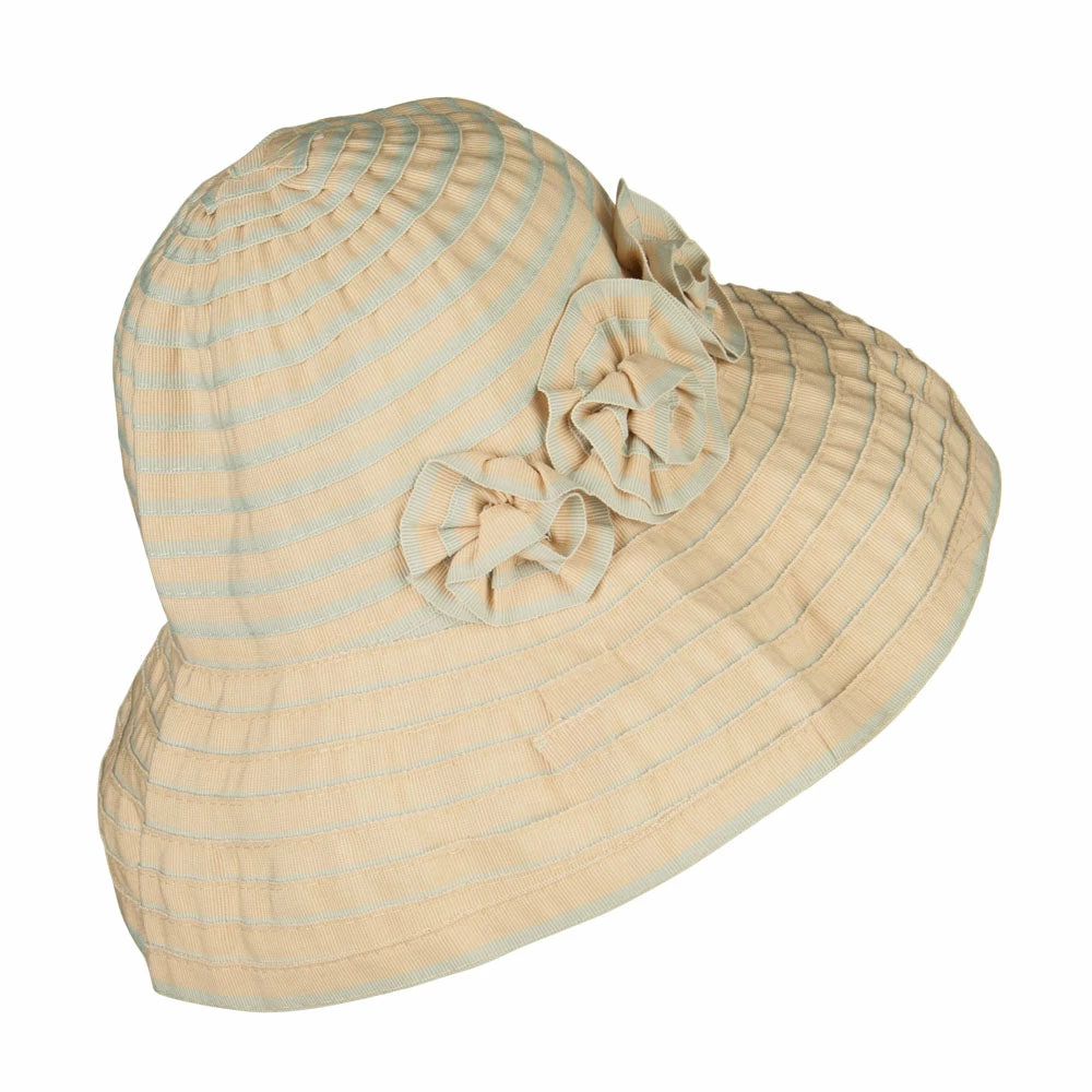 Jeanne Simmons Crushable Lady's Rose Accent Bucket Hat 15 Jeanne Simmons Crushable Lady's Rose Accent Bucket Hat - Image 13