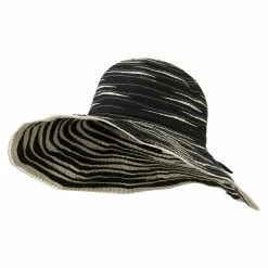 Jeanne Simmons Offset Sprial Sewn Ribbon Brim Hat