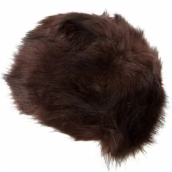 Jeanne Simmons Women's Polyester Fleece Lining Faux Fur Bucket Hat -Adams Shop oo002bh dk brown 5 1