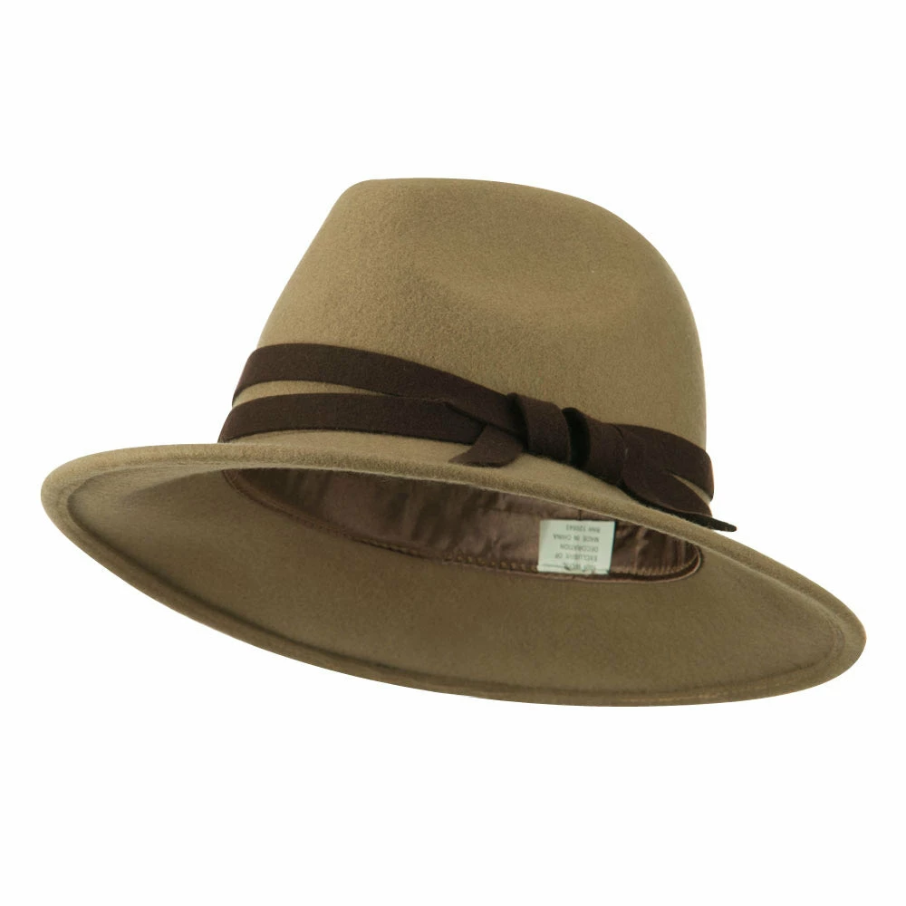 Jeanne Simmons Women's Double Tie Accent Outback Felt Hat 13 Jeanne Simmons Women's Double Tie Accent Outback Felt Hat - Image 11