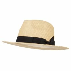 Something Special Toyo Paper Straw Panama Fedora Hat