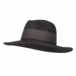 Hatiya Panama Hat With Stones Flower