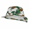 Jeanne Simmons Women's Pineapple Bucket Hat -Adams Shop pa003bh white 1