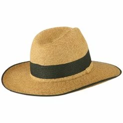 Something Special Braided Straw Panama Hat 34 Something Special Braided Straw Panama Hat -Adams Shop pb003fr black 3