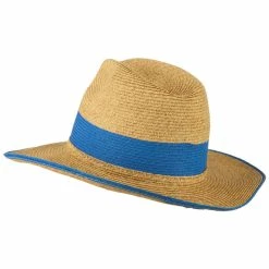 Something Special Braided Straw Panama Hat 38 Something Special Braided Straw Panama Hat -Adams Shop pb004fr blue 2