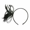 Jeanne Simmons Bead Ball Detail With Feathers And Netting Fascinator 1 Jeanne Simmons Bead Ball Detail With Feathers And Netting Fascinator -Adams Shop pc001df black 1