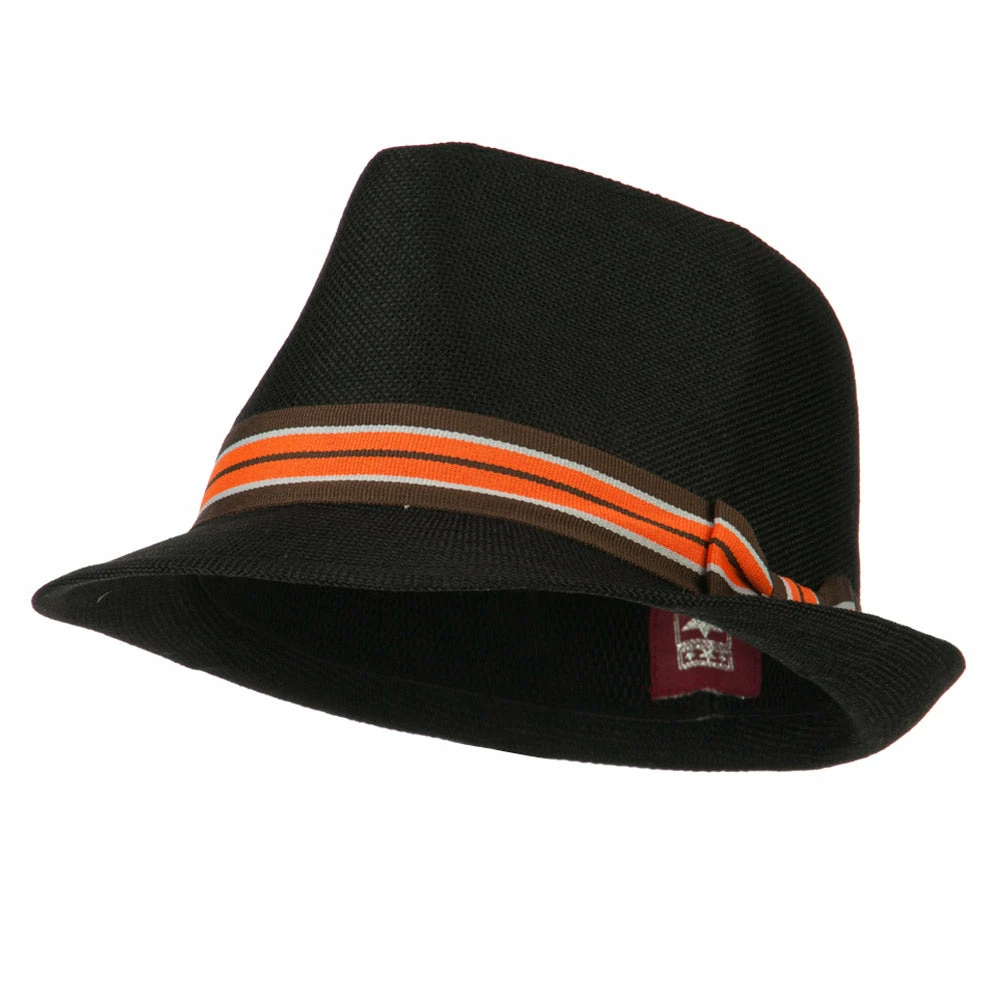 MinLee/Star/Vivian Youth Stripe Hat Band Fedora 3 MinLee/Star/Vivian Youth Stripe Hat Band Fedora