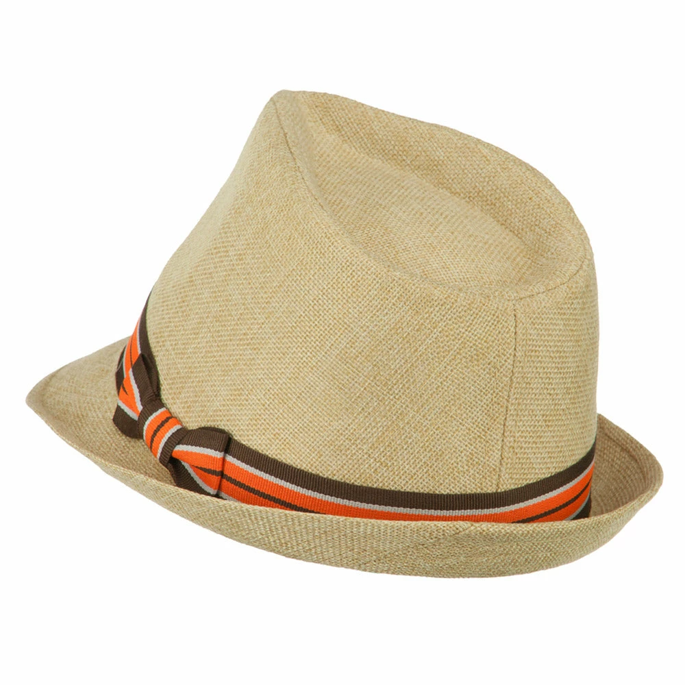 MinLee/Star/Vivian Youth Stripe Hat Band Fedora 9 MinLee/Star/Vivian Youth Stripe Hat Band Fedora - Image 7