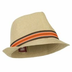 MinLee/Star/Vivian Youth Stripe Hat Band Fedora 20 MinLee/Star/Vivian Youth Stripe Hat Band Fedora -Adams Shop pe002cf navy 4