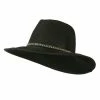 Something Special Jewel Band Panama Fedora 2 Something Special Jewel Band Panama Fedora -Adams Shop pj001cf black 1 1
